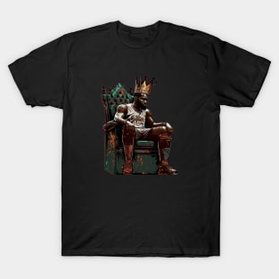The King James On His Throne T-Shirt